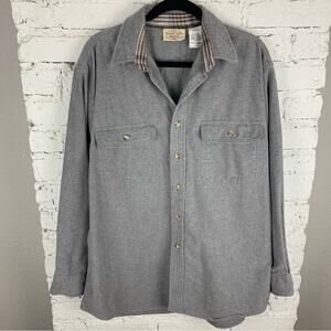 Vintage M. Fine & Sons Heavyweight Button Down Long Sleeve Shirt Large